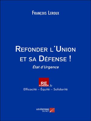 cover image of Refonder l'Union et sa Défense !